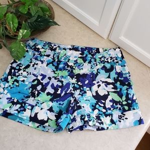 New York & Company Floral Print Shorts